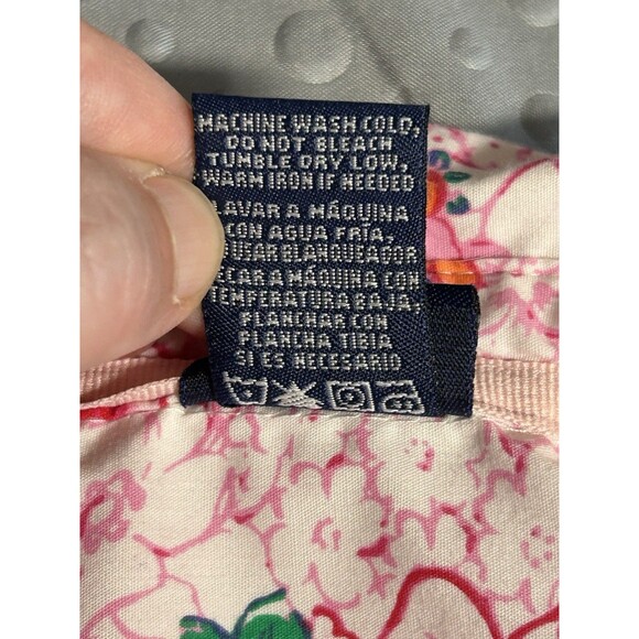 Basic editions 2X Pink Floral button down short sleeve Fairy Office Cottagecore - Picture 8 of 8